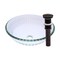Novatto IMPONEREN Glass Vessel Bathroom Sink Set, Oil Rubbed Bronze TIS-158ORB - alternate 1